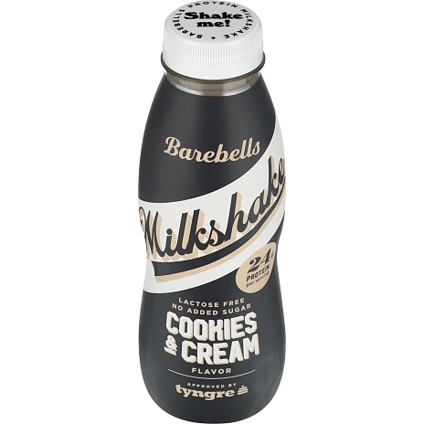 Proteinmilkshake m. cookies & cream smag laktosefri