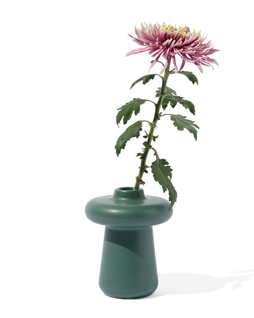 vase vert foncé