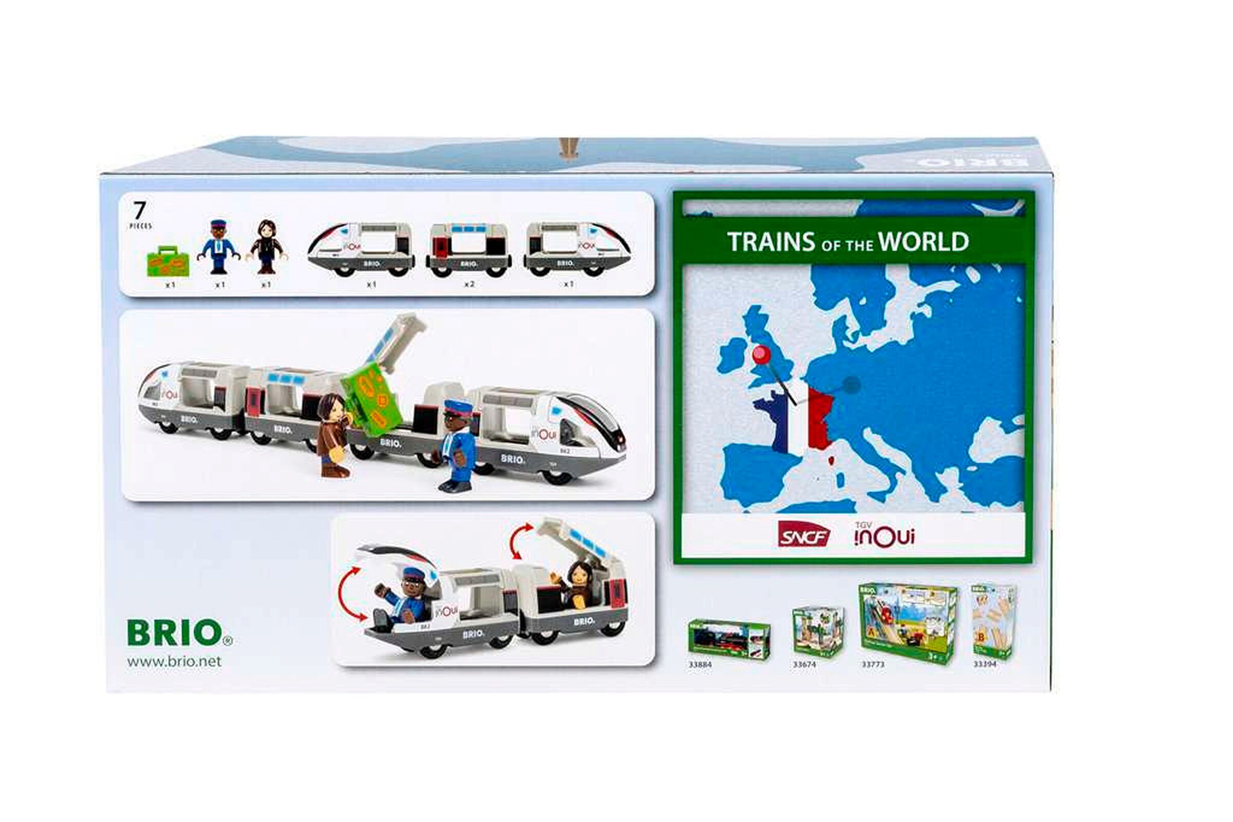 BRIO TGV Hochgeschwindigkeitszug