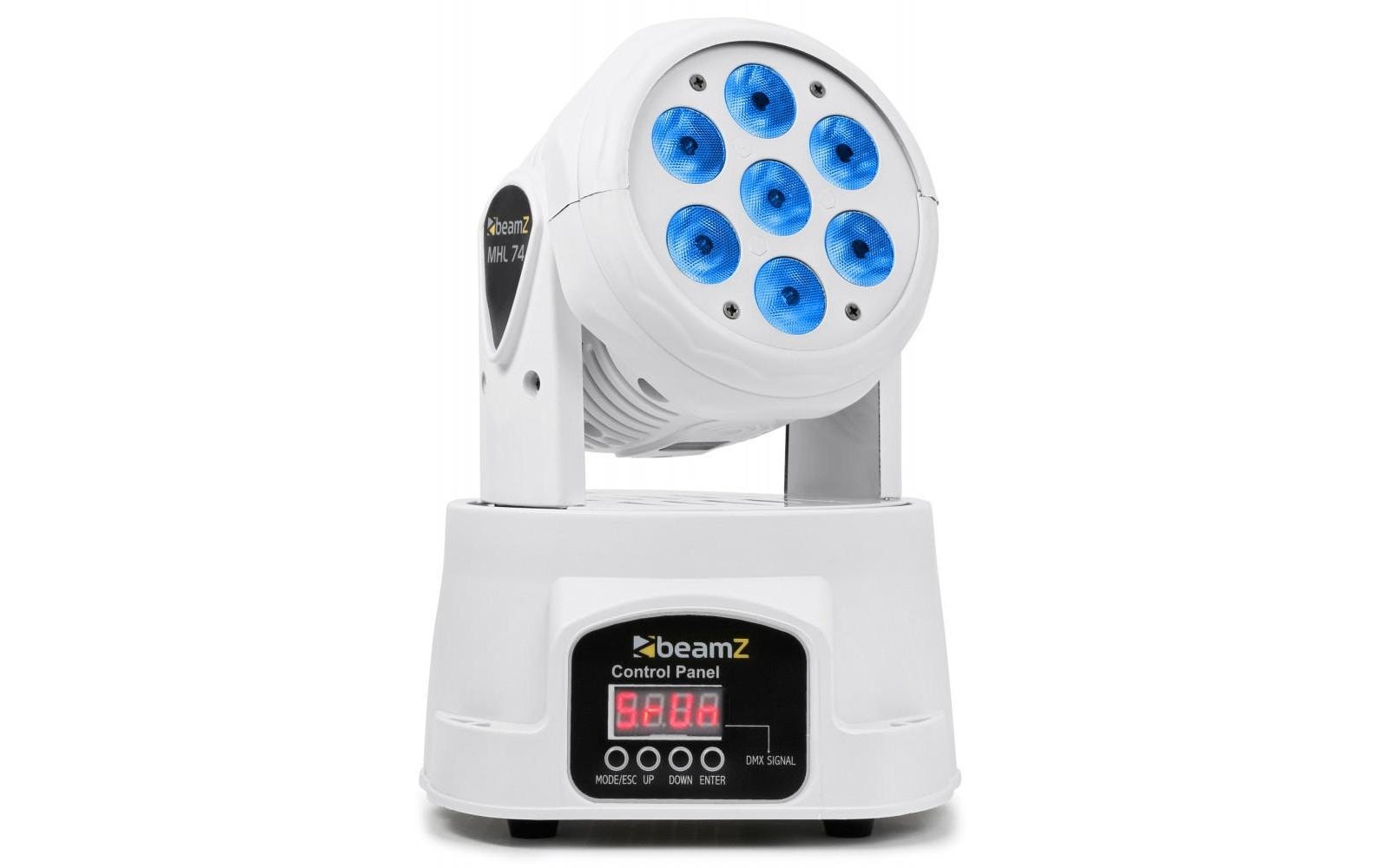 BeamZ Discolicht »MHL74 White«
