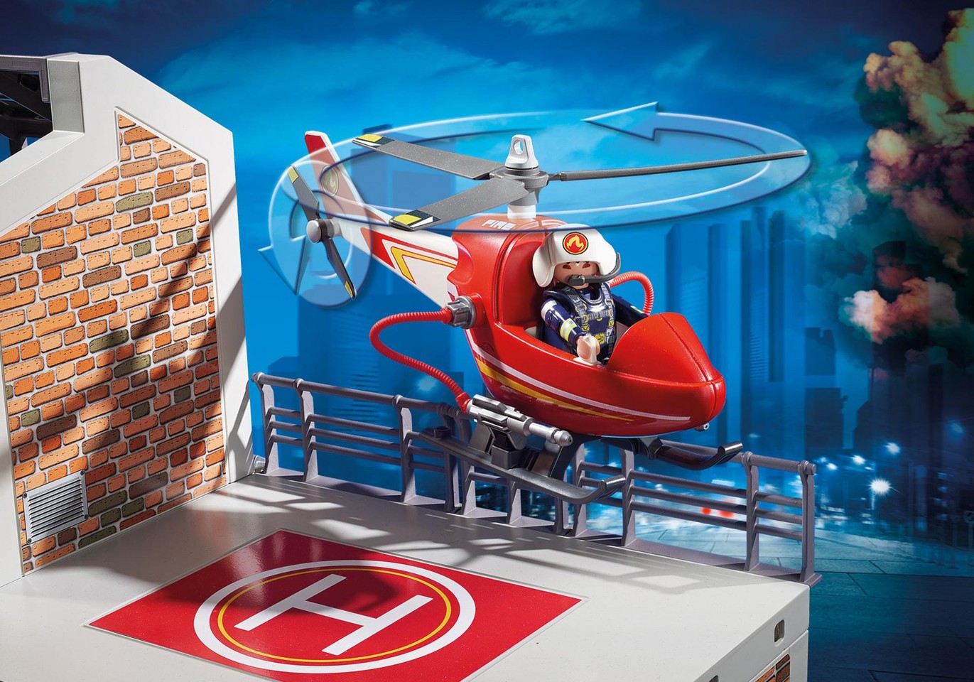 Playmobil - Stor brandstation (9462)