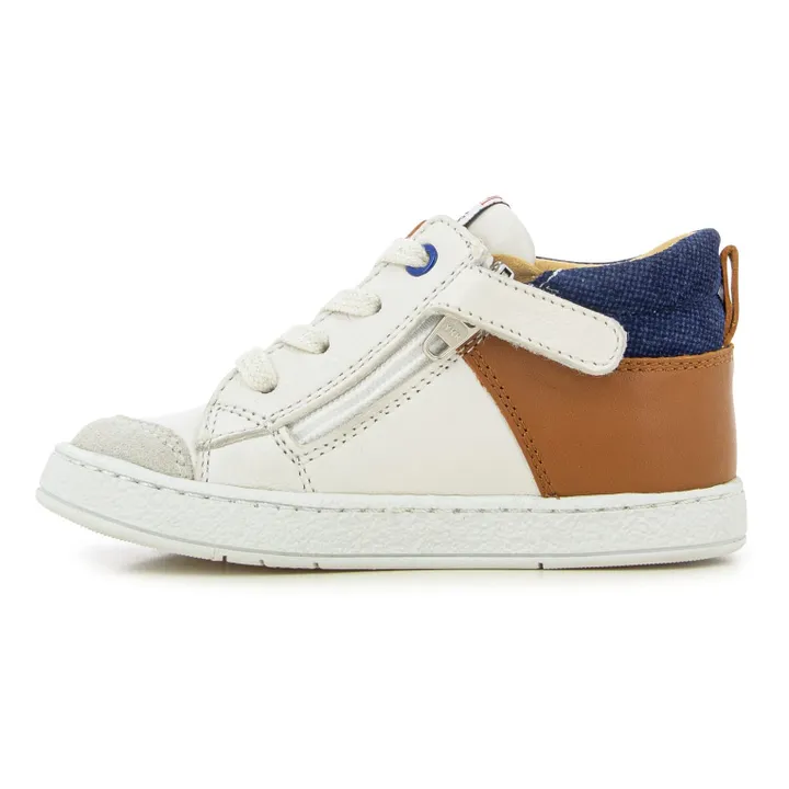 Pom d'Api Baskets Mousse Zip Trek | Camel