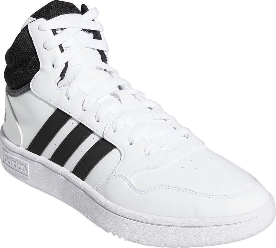 Adidas SPORTSWEAR Hoops 3.0 Mid Sneakers Core Black Ftwr White Grey Six