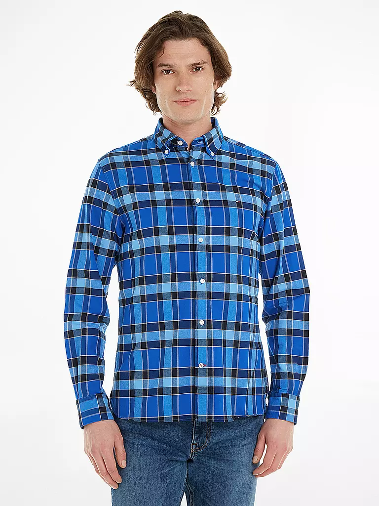 TOMMY HILFIGER Hemd blau