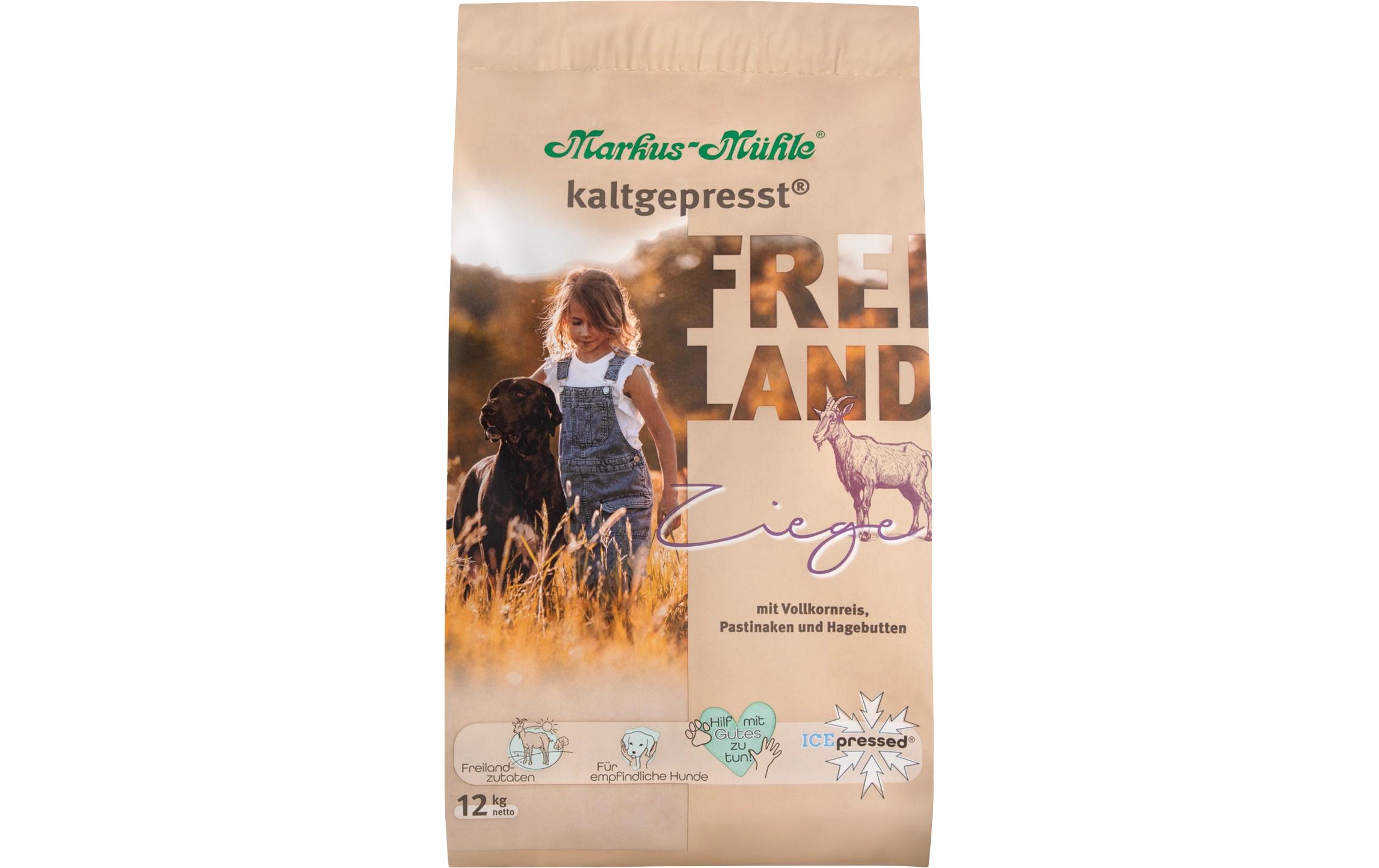 Trockenfutter Dog Freiland Ziege 12 kgAlleinfuttermittel für Hunde