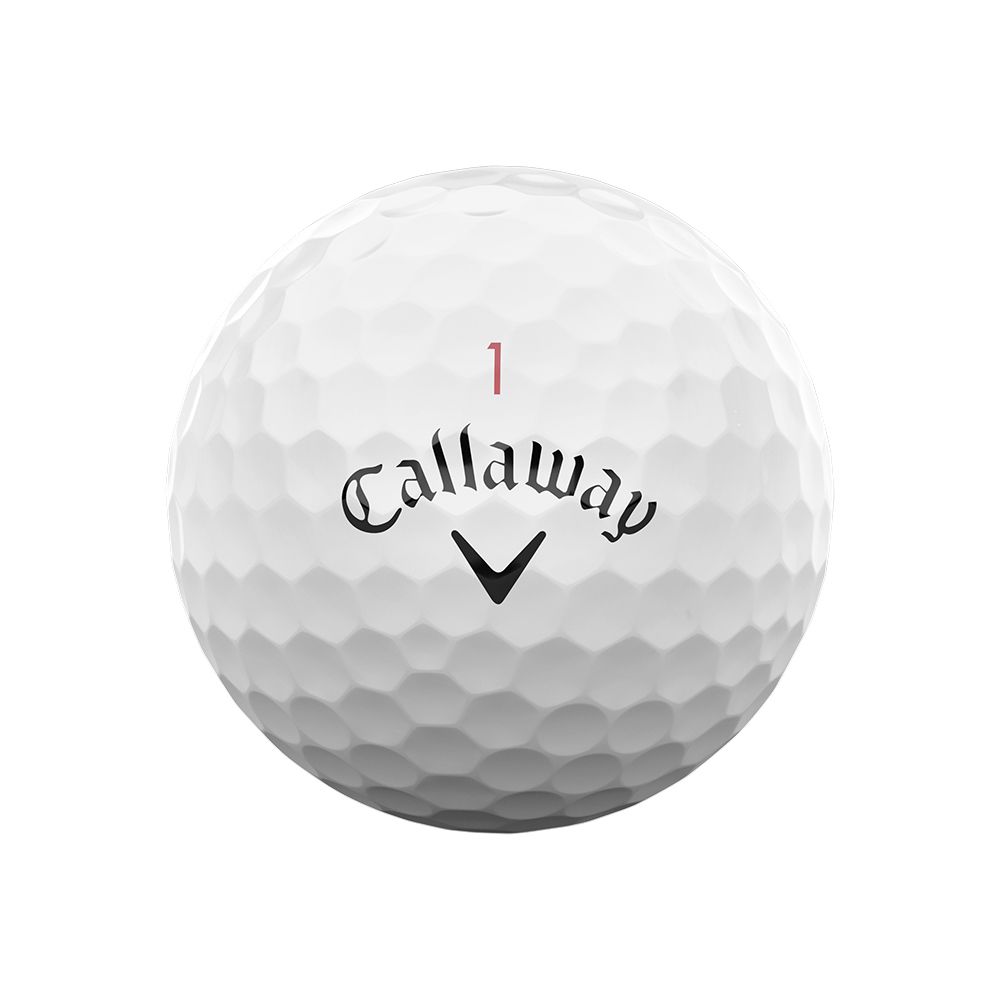 Chrome Soft 24 Golfball Hvit