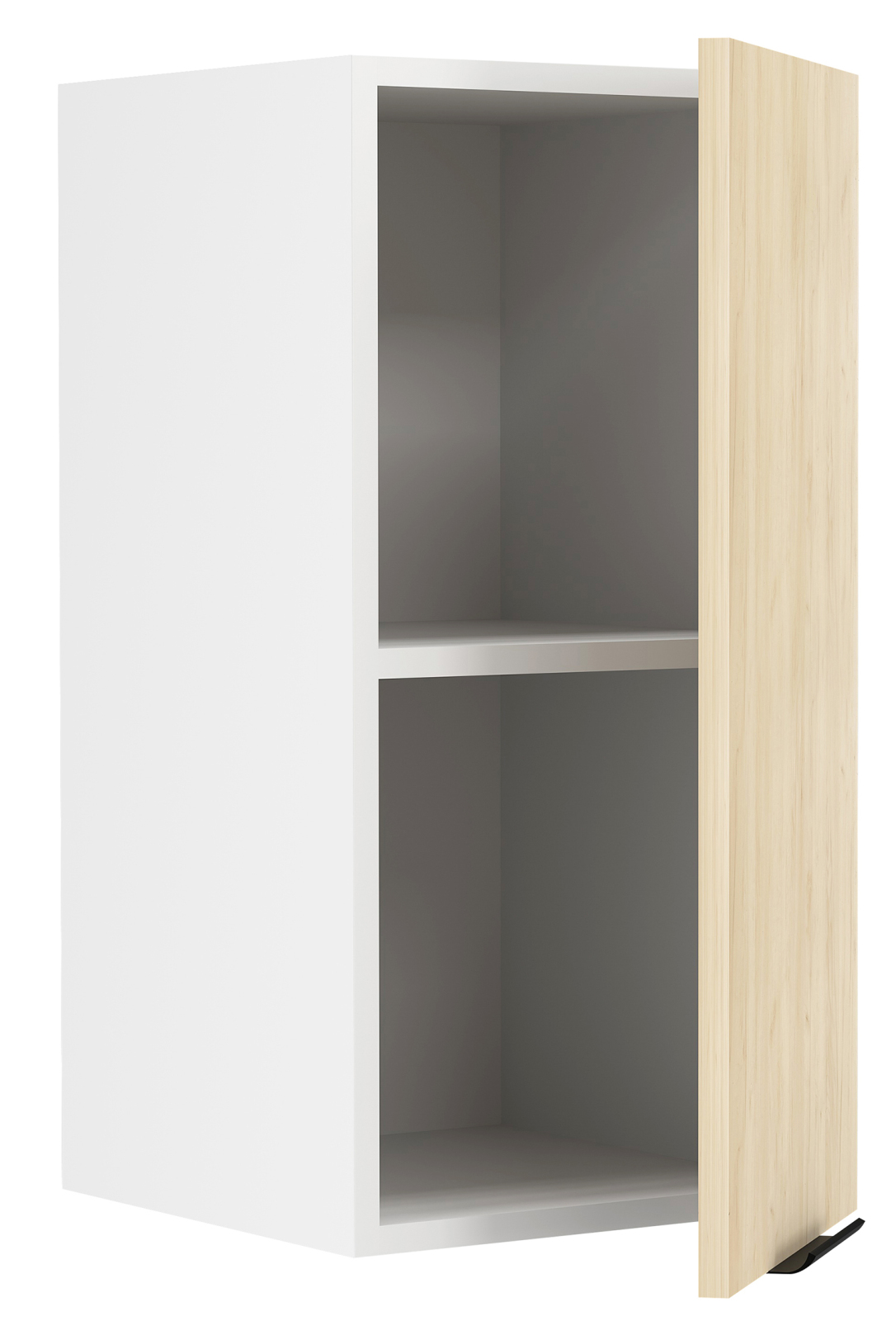 Hängeschrank FASOLA - weiß - Honig Eiche - 30 cm