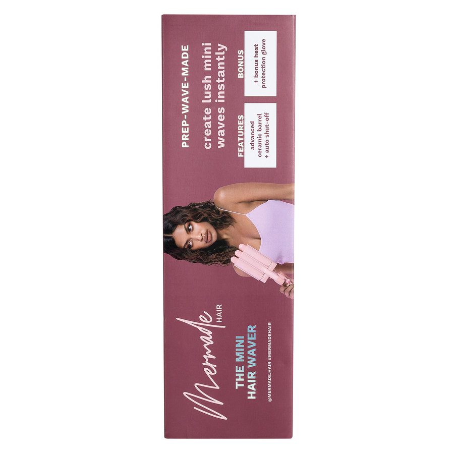Mermade Hair Mini Waver Pink 25mm