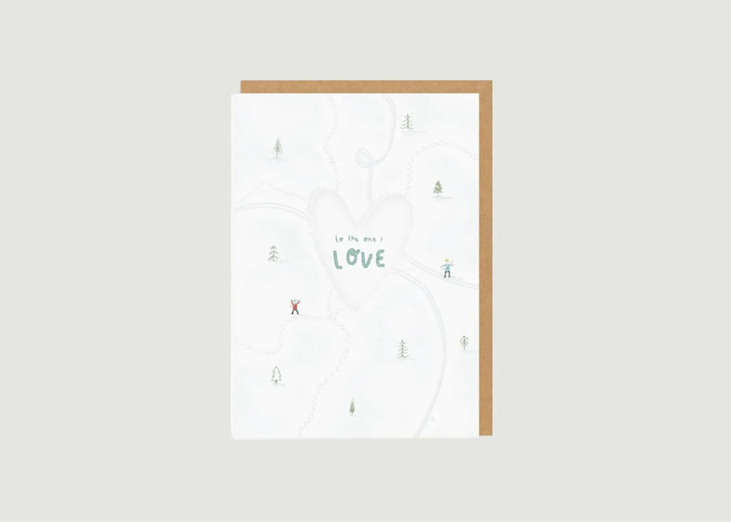 Carte Skaters One I Love OHH DEER