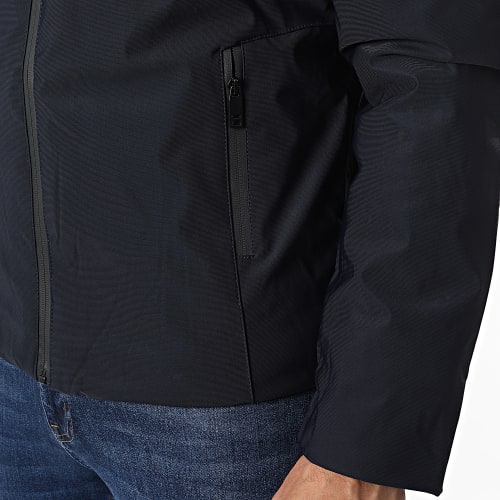 Veste Zippée Capuche TR-2205 Bleu Marine