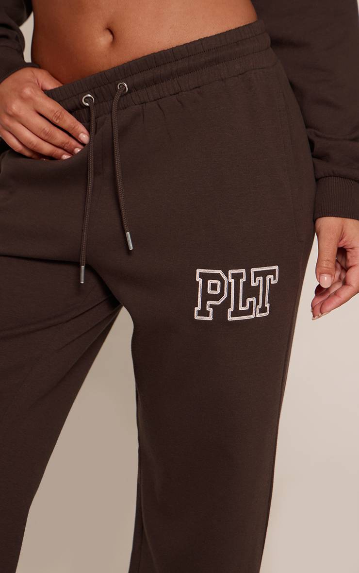 Chocolat Jogging Droit Plt