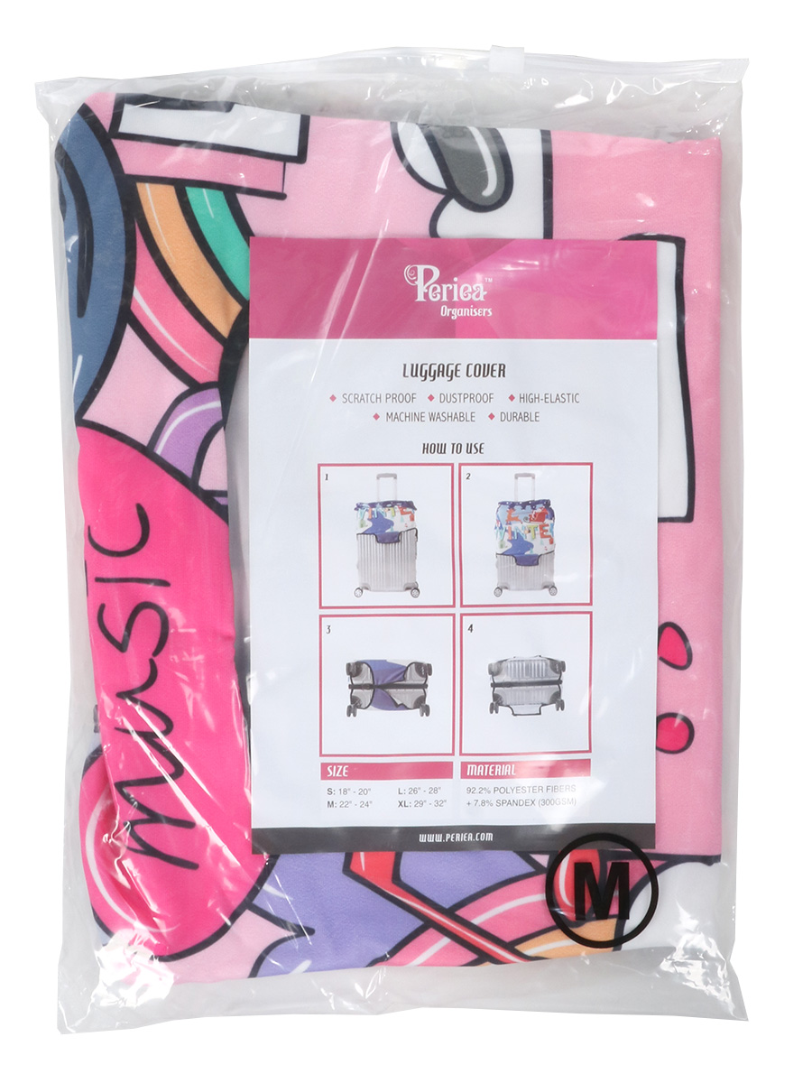 Housse de valise Periea Retro M