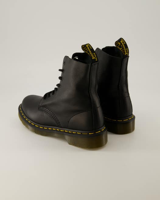 Dr. Martens 1460 Pascal Virginia Bikerboots in Schwarz