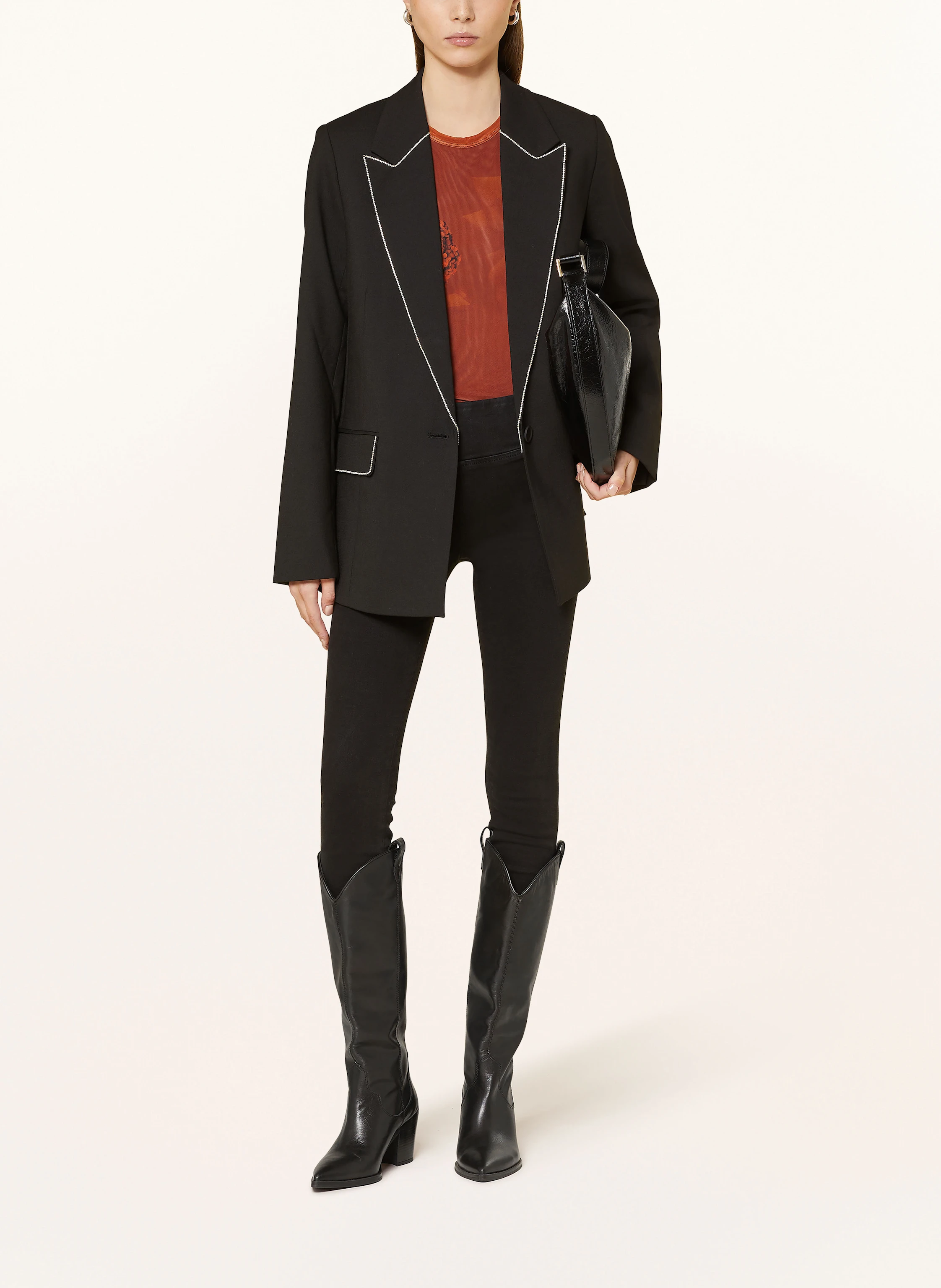 ALLSAINTS Blazer ATLAS KRYS mit Schmucksteinen