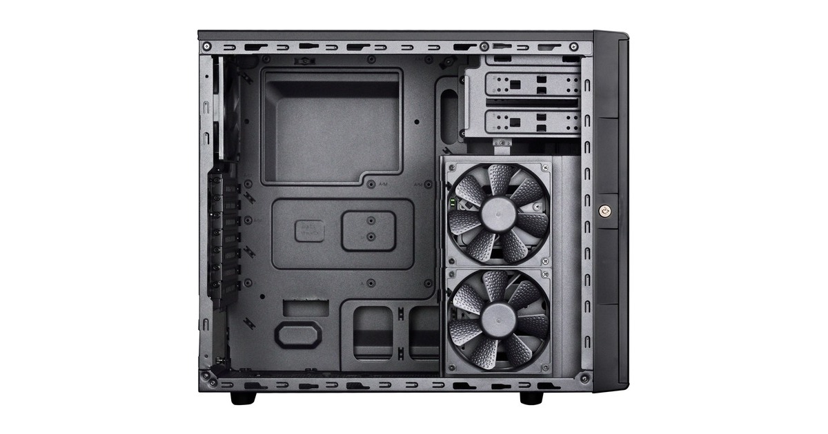 SilverStoneSST-CS380 V2 midi tower behuizing  (Zwart | 2x USB-A)