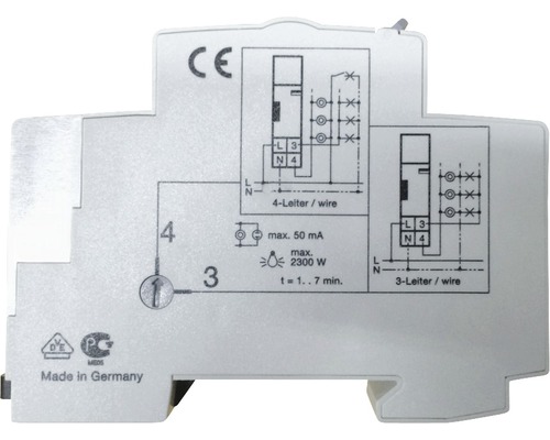 ABB E232-230 Trappenhuisverlichting tijdschakelaar, 1-polig