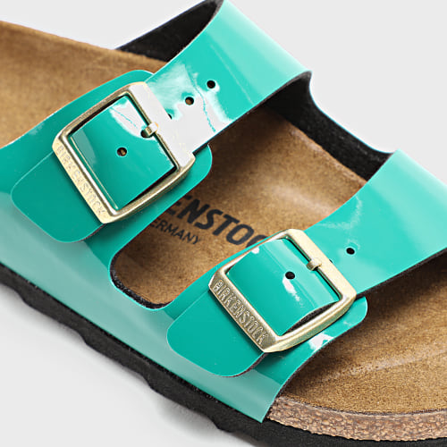 Sandales Femme Arizona BS Patent Digital Green