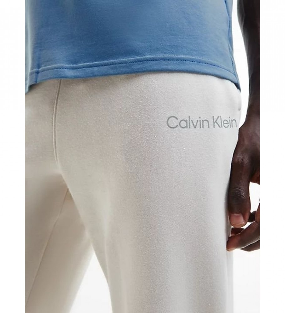 Calça Calvin Klein Knit PW bege