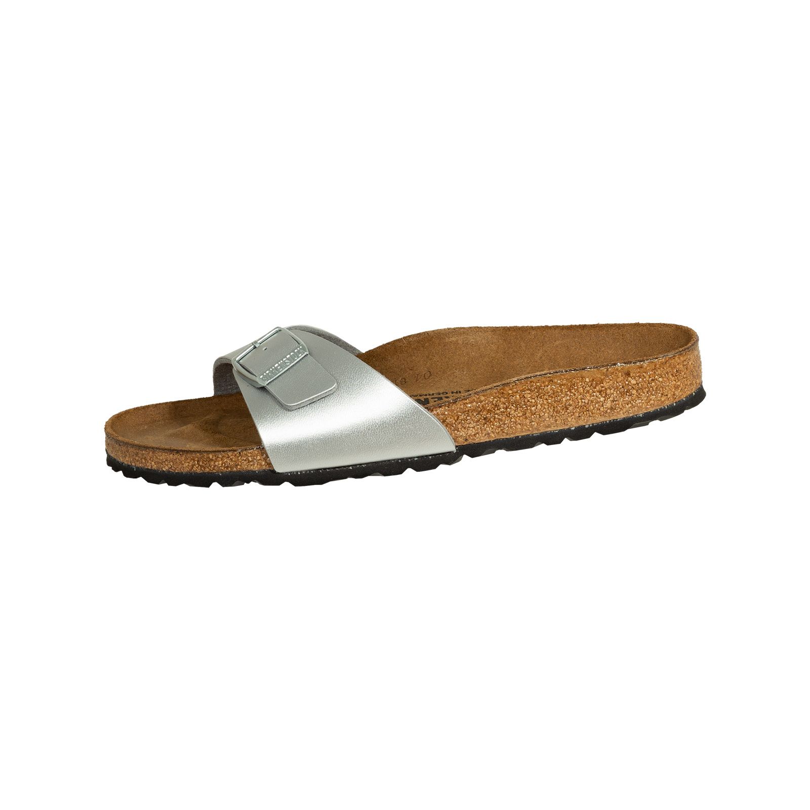 Birkenstock Madrid BF silber schmale Weite
