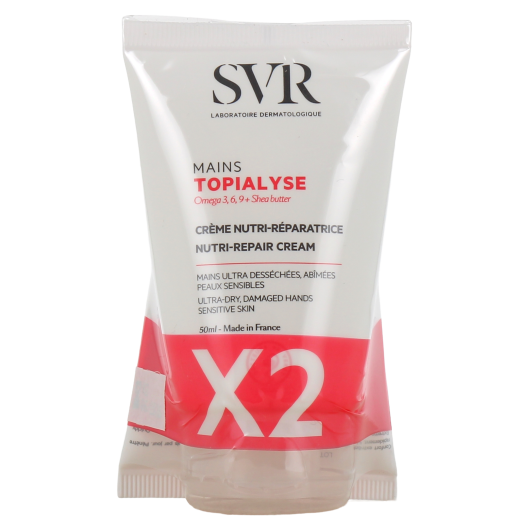 Crème mains SVR Topialyse - Soin nourrissant et réparateur