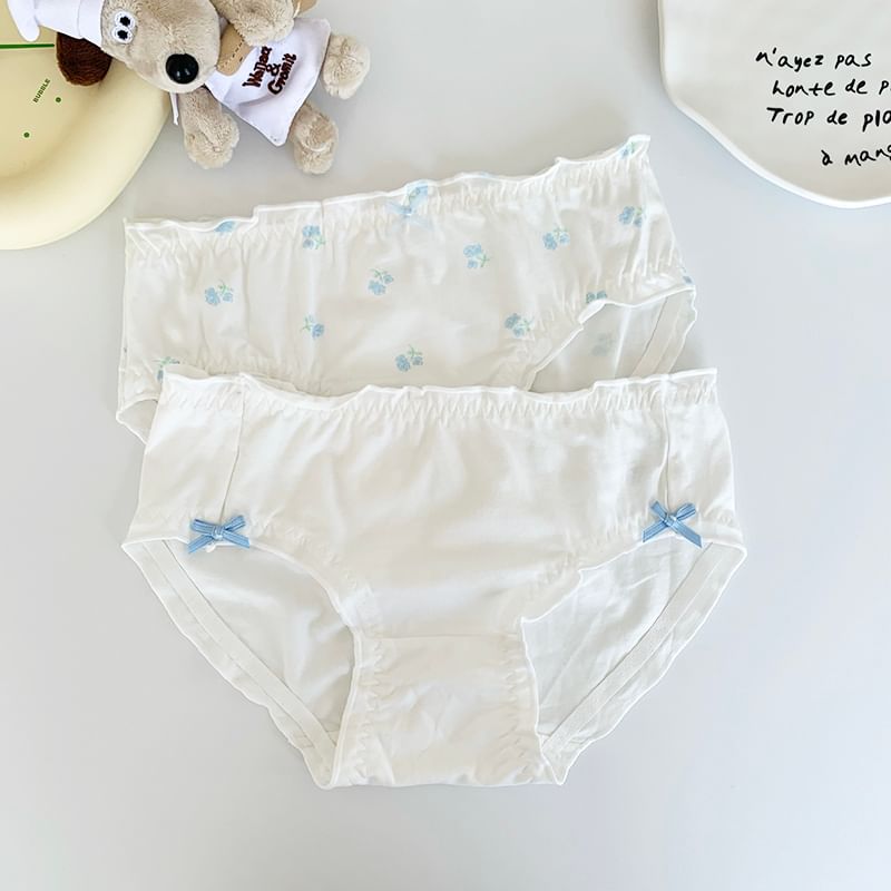 Nikiki - Lint Accent Panty / Set