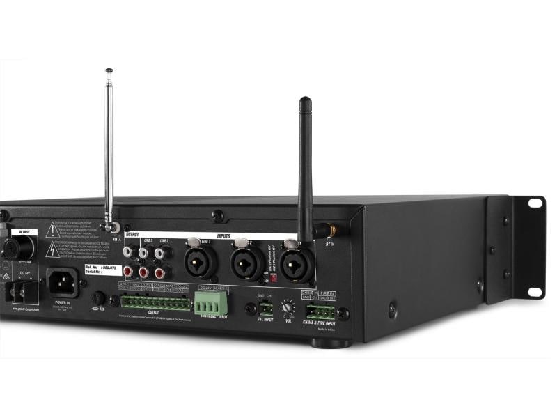 Power Dynamics Verstärker Pro PDV360MP3 4-Zonen Mischer Multifunktionaler 4-Zonen Mischer