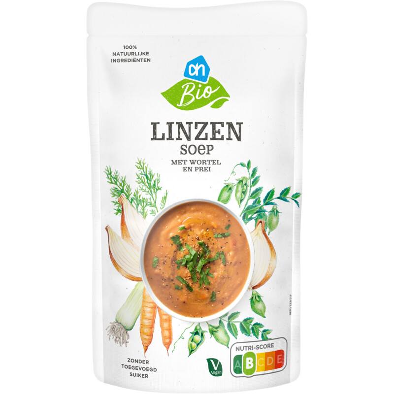 AH Biologisch Linzensoep