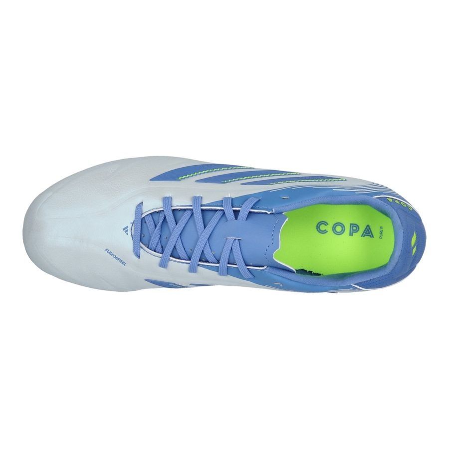 adidas Copa Pure League III FG/AG Celestial Victory - Bleu/Blue Fusion/Lucid Lemon Enfant