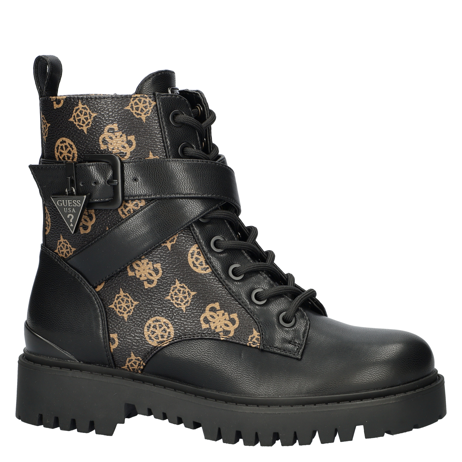 Olsy dames veterboot Guess Zwart