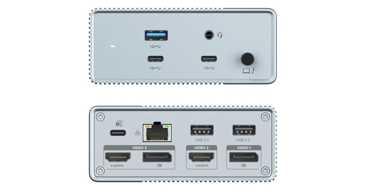 HyperHyperDrive GEN2 12-in-1 USB-C Docking Station  (Zilver)