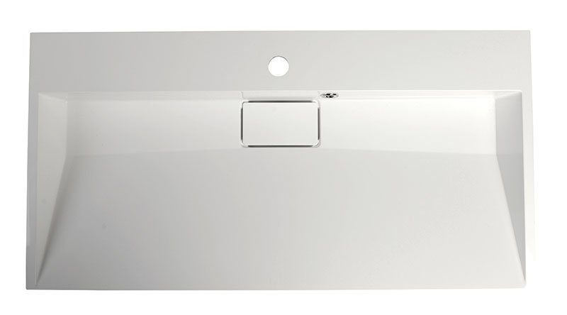 Sapho Amur wastafel 90x46cm