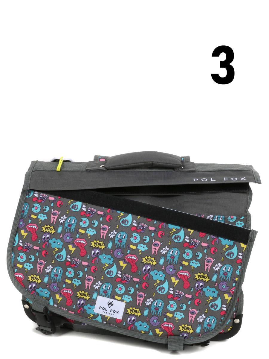Cartable RÀversible Pol Fox Rider 41 cm