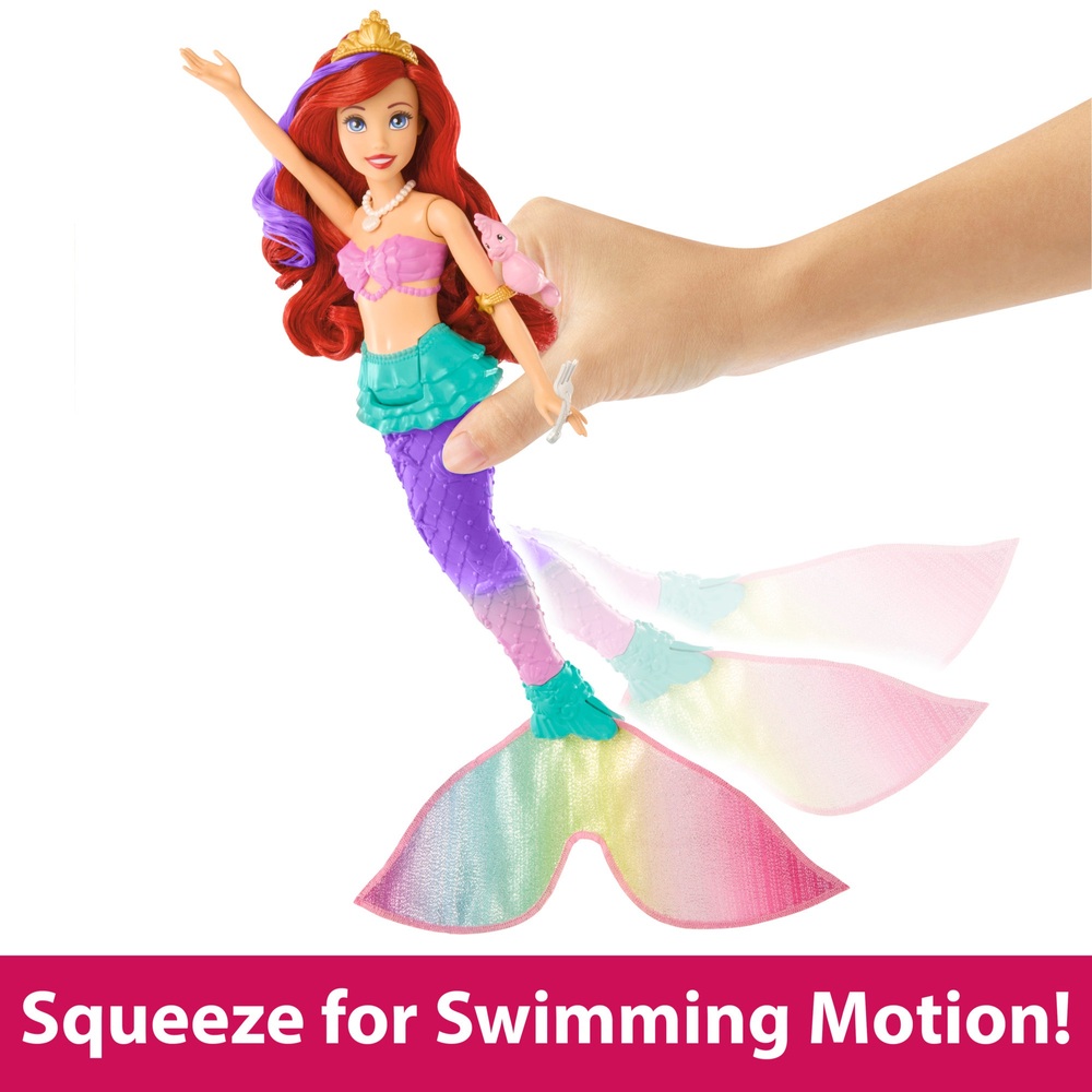 Prinzessin Schwimm- und Plansch-Arielle Meerjungfrauenpuppe