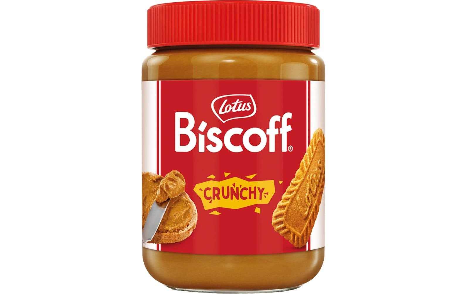Brotaufstrich Crunchy 380 gBrotaufstrich aus Karamellgebäck mit Knusperstückchen