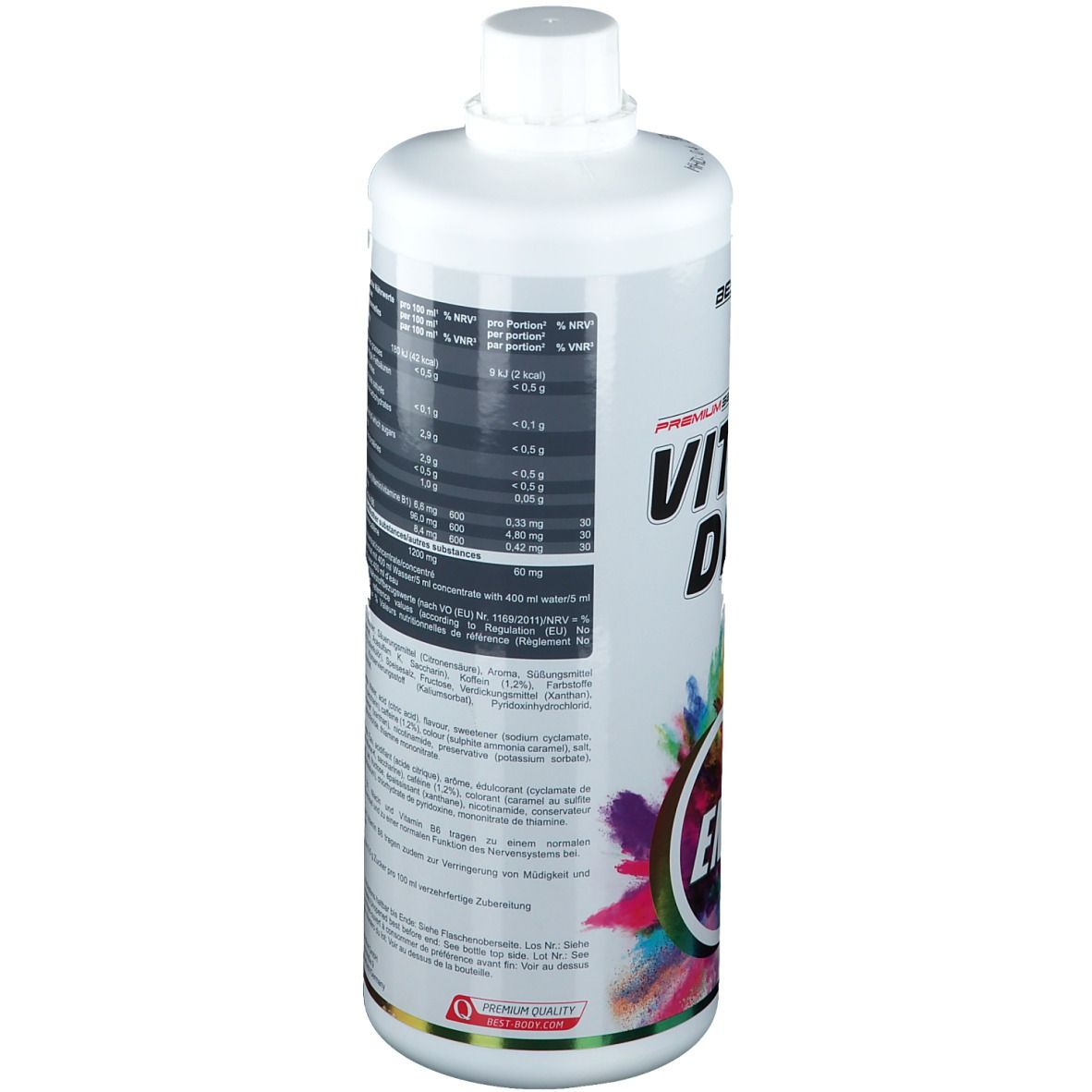 Best Body Nutrition Low Carb Vital Drink, Energy