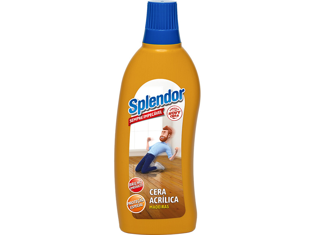 CERA SPLENDOR ACRÍLICA MADEIRA 500ML