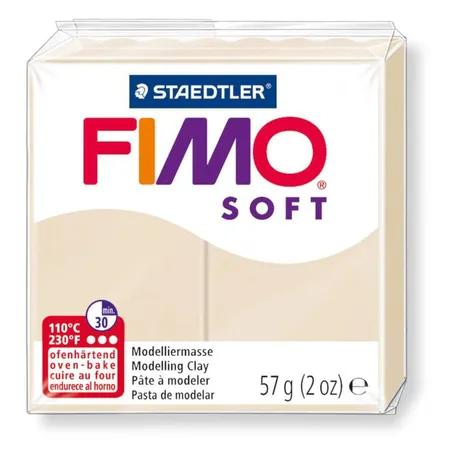 STAEDTLER® FIMO® soft Normalblock, 57 g, sahara