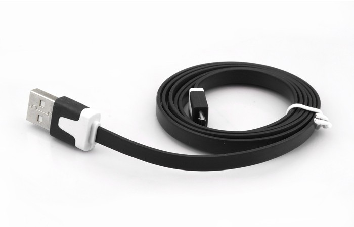 Ladekabel für Samsung / BlackBerry / HTC schwarz