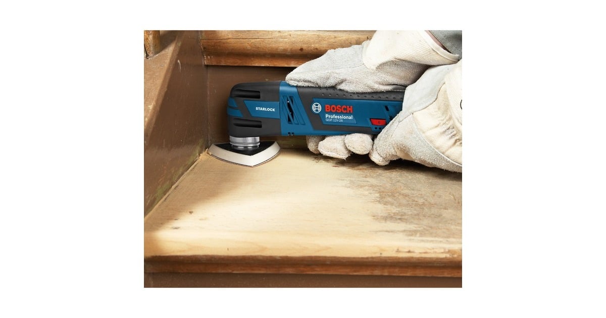 BoschAccu Multi-Cutter GOP 12 V-28 solo Professional multifunctioneel gereedschap  (Blauw/zwart, Accu niet inbegrepen)