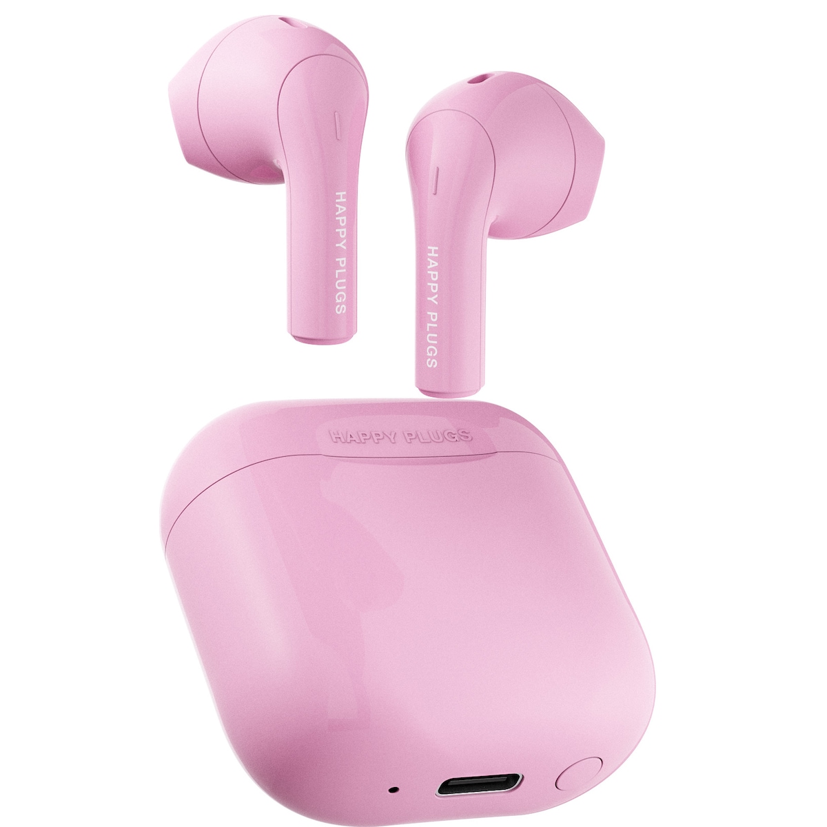 Happy Plugs Joy helt trådløse in-ear hodetelefoner (rosa)