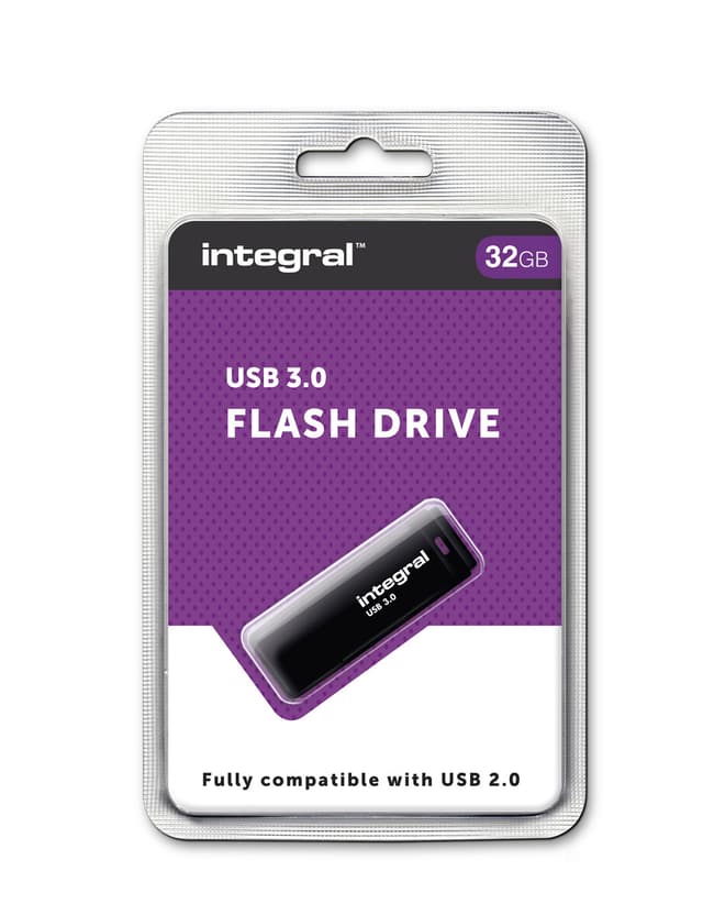 Integral Hi speed 32GB USB 3.0 Black.
