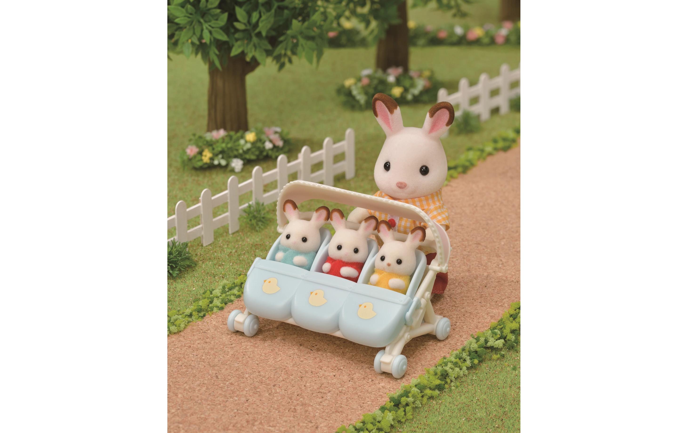Sylvanian Families Drillings-KinderwagenSpiel-Set