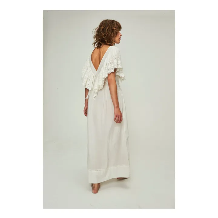 Faune Robe de Nuit Camelia | Ecru