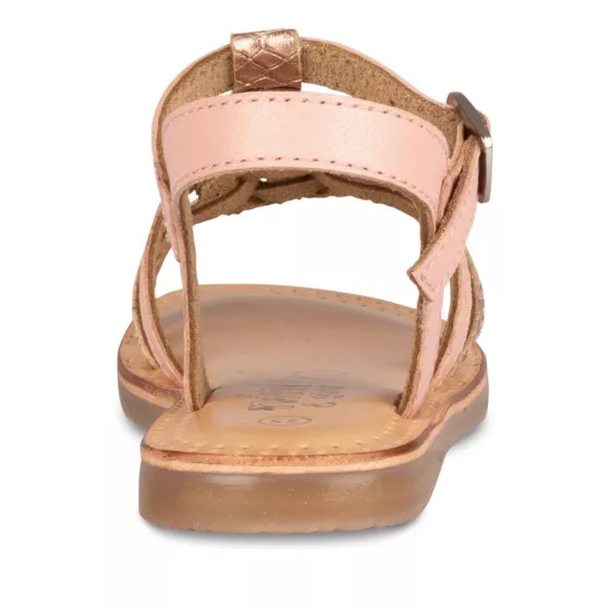 Sandales ROSE NINI & GIRLS CUIR