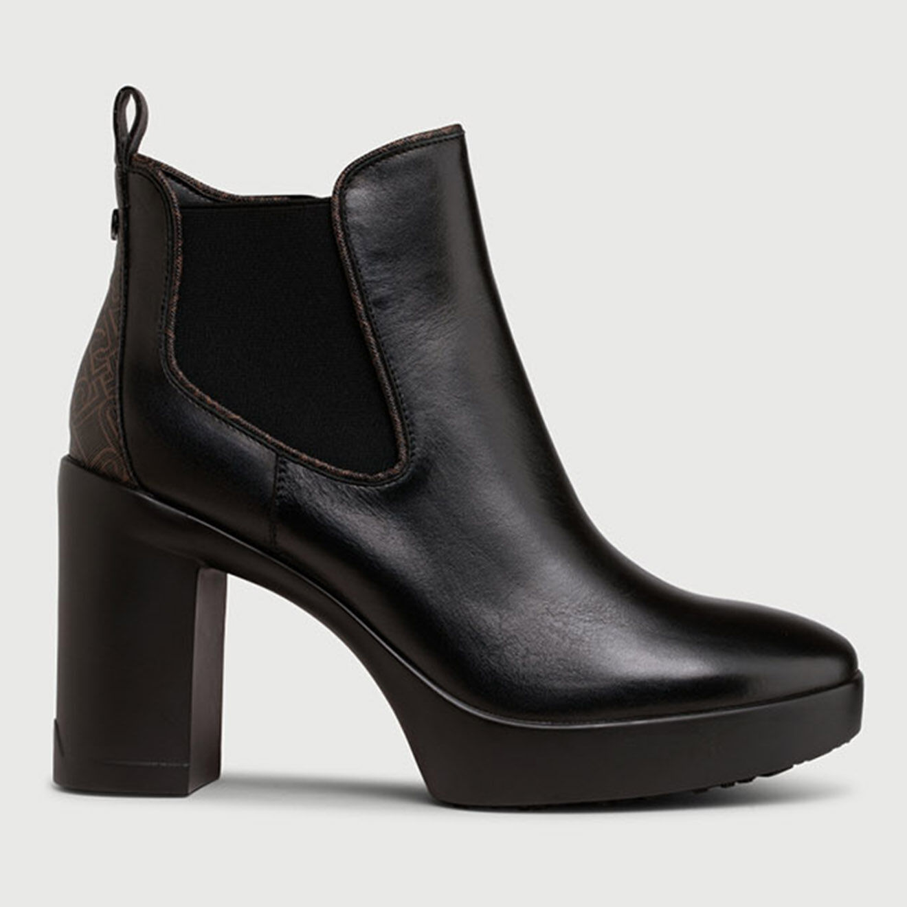 Liu-Jo Bottines en Cuir Now noires - Talon 9 cm