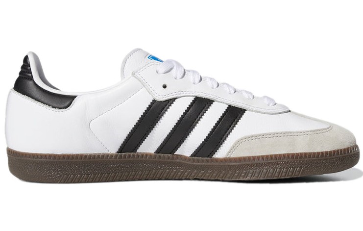 Adidas Skateboarding Samba ADV Cloud White Core Black Gum 4 US / 36 EU
