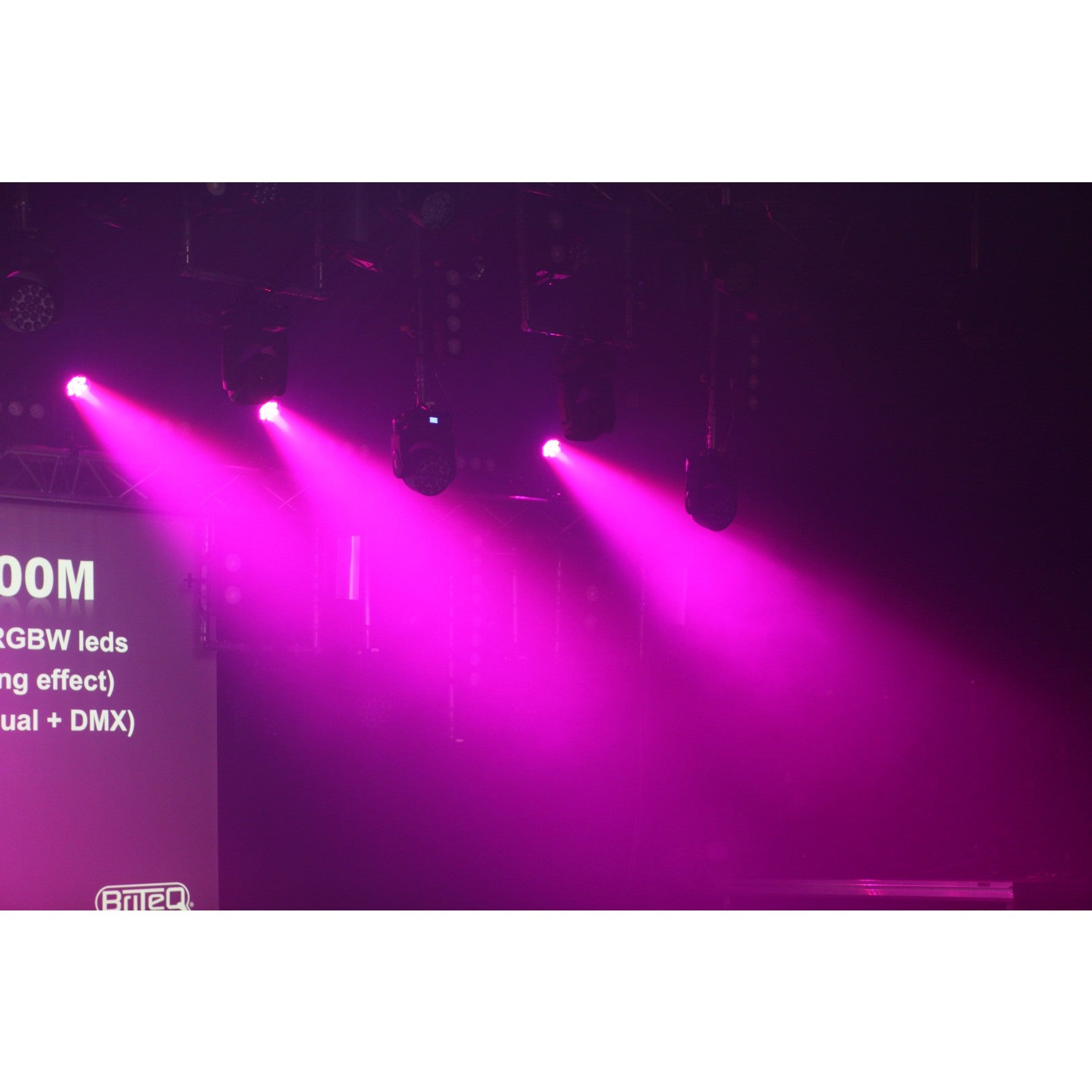 Briteq Pro Beamer Zoom mk5 - Rental RGBW LED-projector