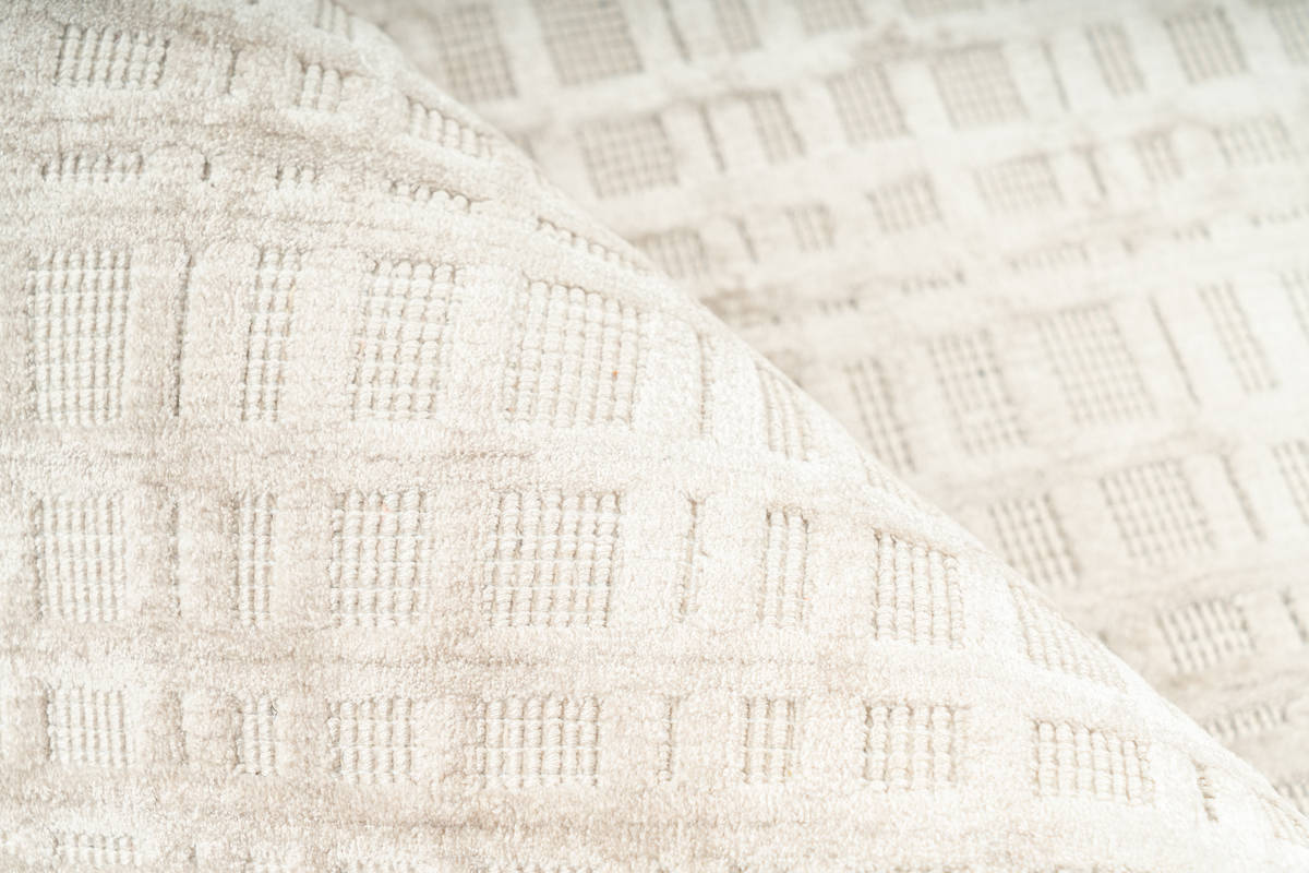 Teppich KARMA 100 - beige-silber - 120x170 cm