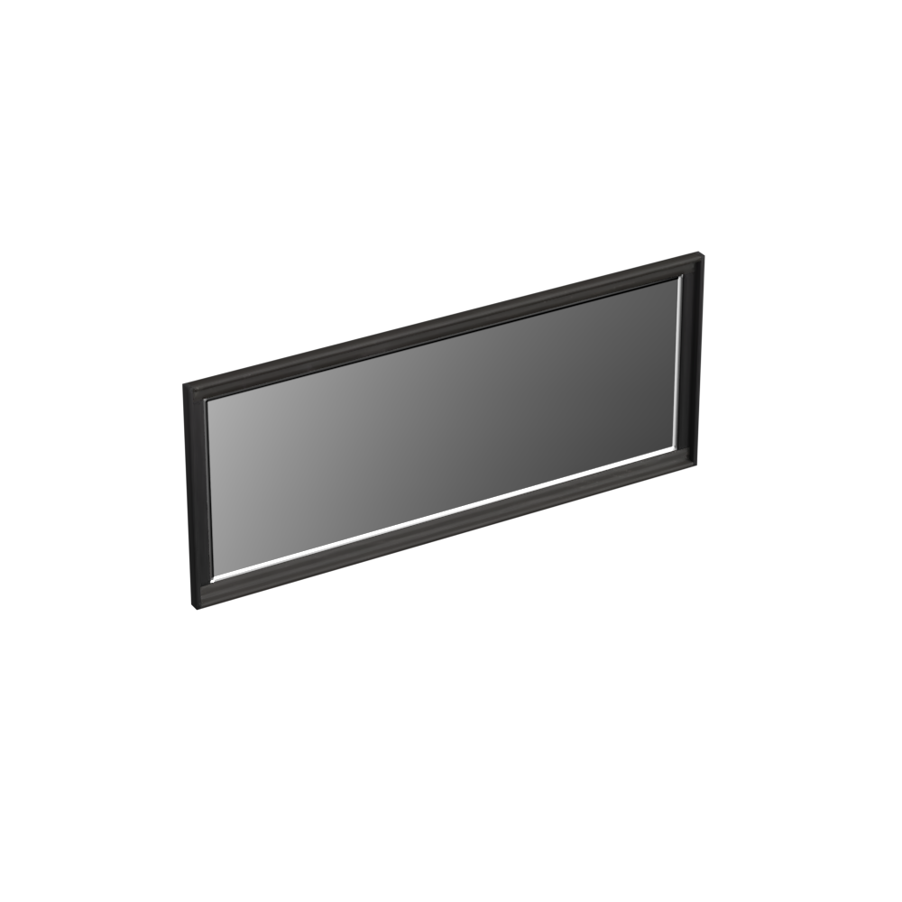 Forzalaqua Reno spiegel 100x80cm black oiled