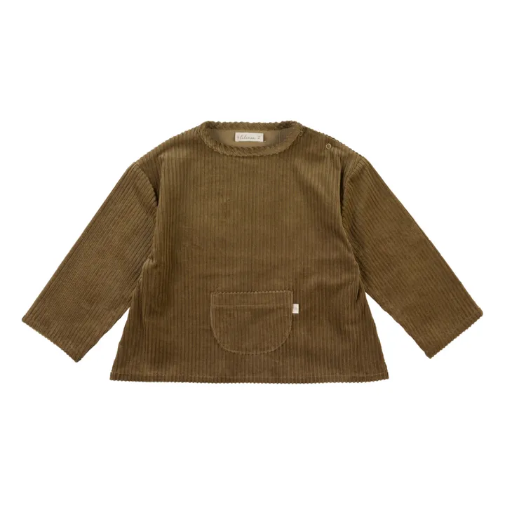 Lilinoa Blouse Velours Côtelé Gabrino | Camel